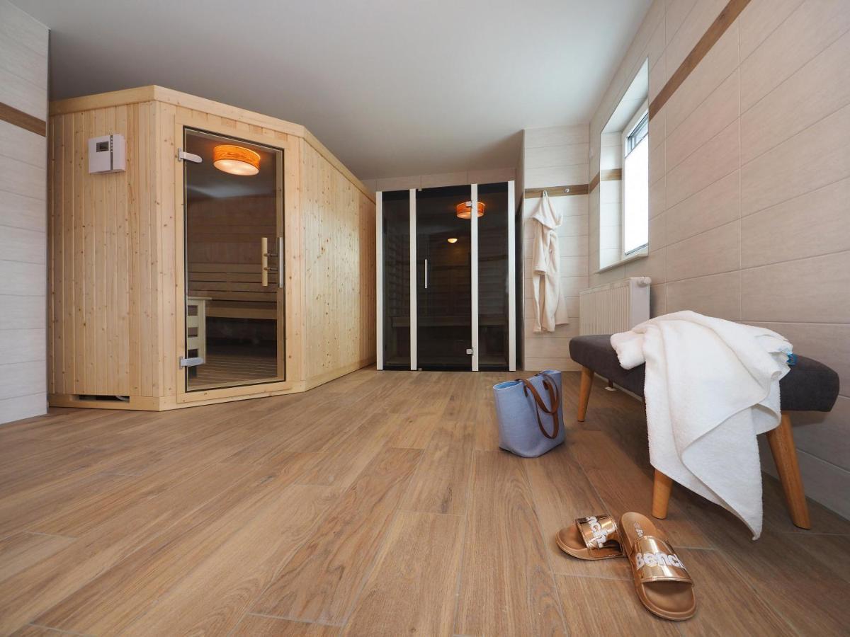 Terrassenwohnung "Treibholz" - Oase Am Haff Garz  Bagian luar foto
